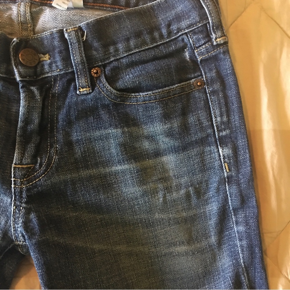 J. Crew Factory Hipslung Stretch Women's Blue Jeans Size 27 - Picture 5 of 12